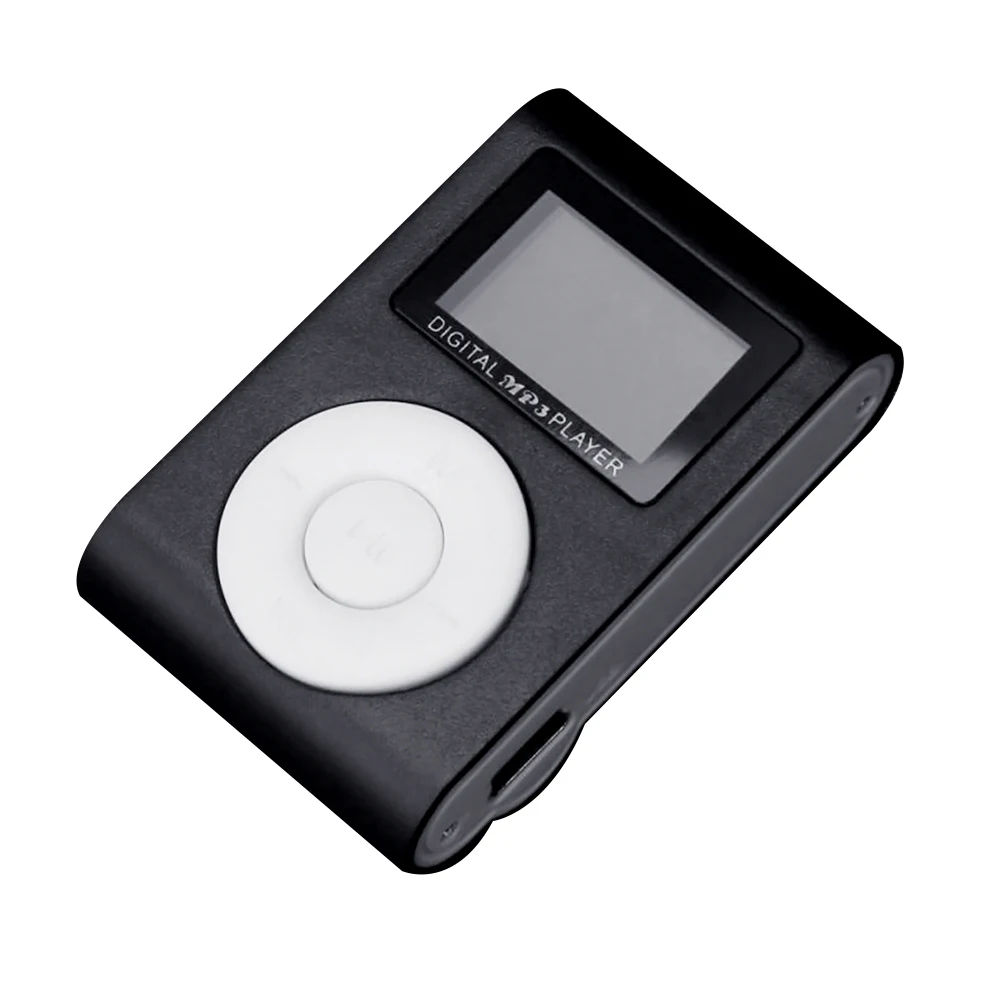 Цветной мини Mp3 музыкальный плеер mp3 ЖК экран слот для Micro TF карты USB спортивный с