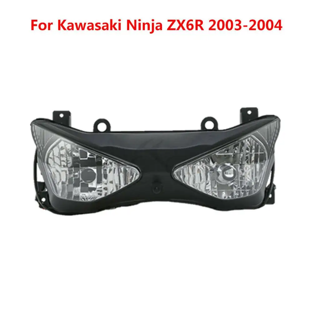 Передние фары для мотоцикла для Kawasaki Ninja ZX6R 2003-2004 2005-2006 2007-2008 2009-2012 2013