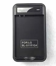 Chargeur de dock de batterie pour LG G4 Usb adaptateur de Dock de voyage mural pour G4 H810 H815 H818 H819 F500 S L K chargeur de dock de BL-51YF(China)