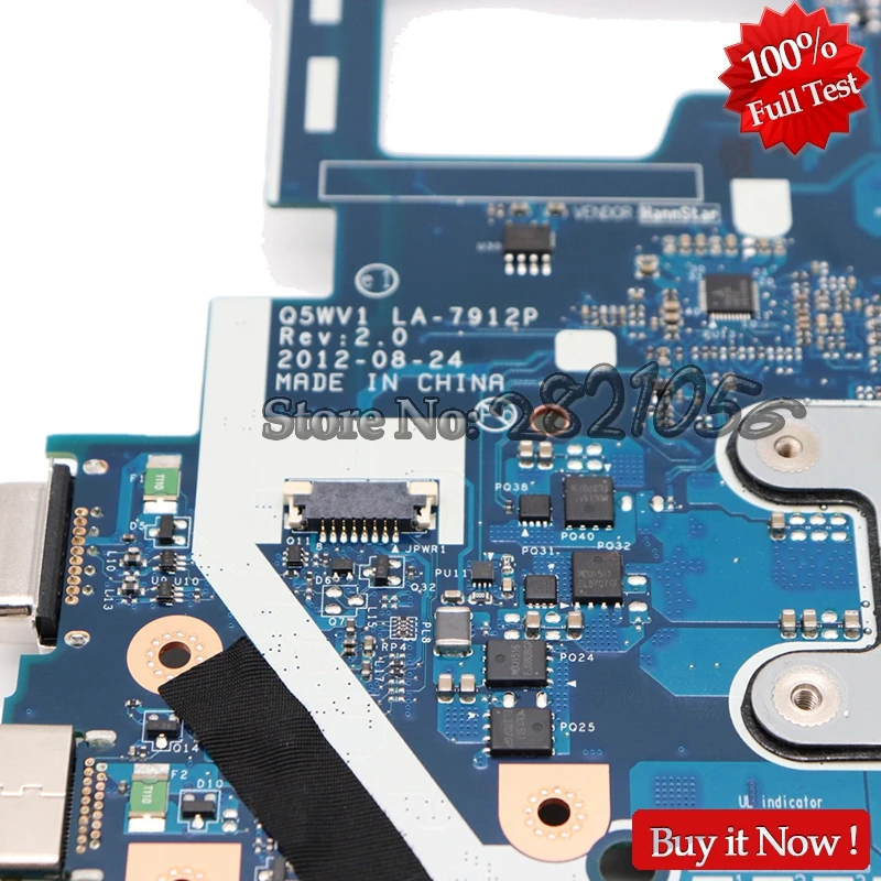 NOKOTTION NBM6A11001 ملحوظة. M6A11.001 اللوحة الرئيسية لشركة أيسر أسباير V3-571G اللوحة المحمول HM77 DDR3 LA-7912P GT730M الفيديو بطاقة