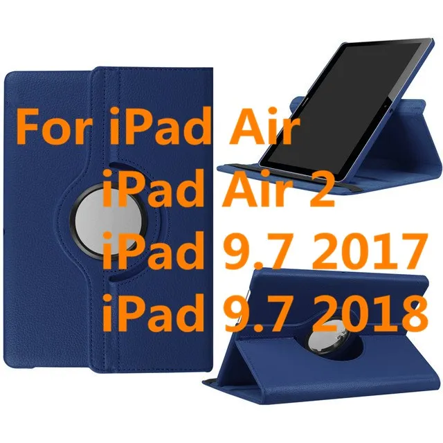 Принципиально для iPad 9,7 воздуха, на возраст 2, 3, 4, 5, 6, 8, 9, 9," планшетный ПК чехол для iPad A1954 A1893 A1822 A1823-Smart энд сллим& Вращающийся - Цвет: 5 6 8 9-DB