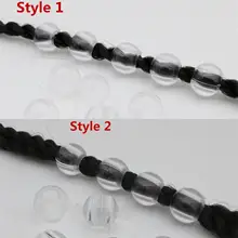 10 шт.-30 шт. большие косы с отверстиями разные 2 стиля акриловая прозрачная коса для волос dread dreadlock бусины кольца для волос аксессуары