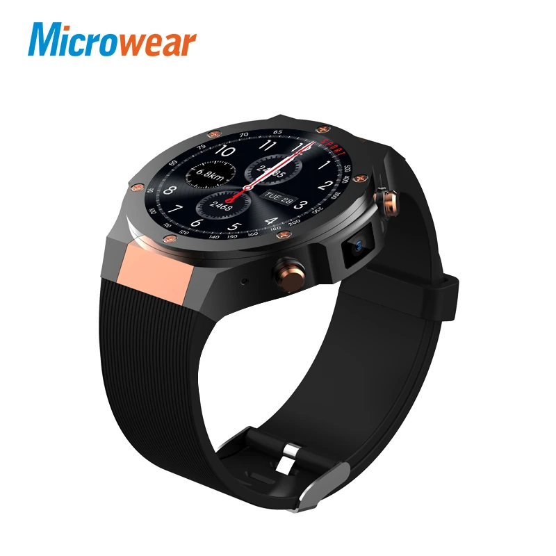 microwear h2 4g smartwatch