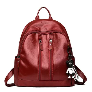 

Fashion Women Lady School Leather Girls Backpack Travel Shoulder Bag