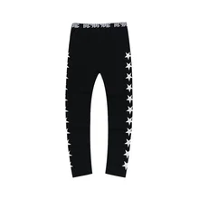 49New сжатия плотно Фитнес леггинсы брюки для бега мужские принт со звездой, Эластичные Леггинсы Брюки основание Lgyer леггинсы брюки для девочек