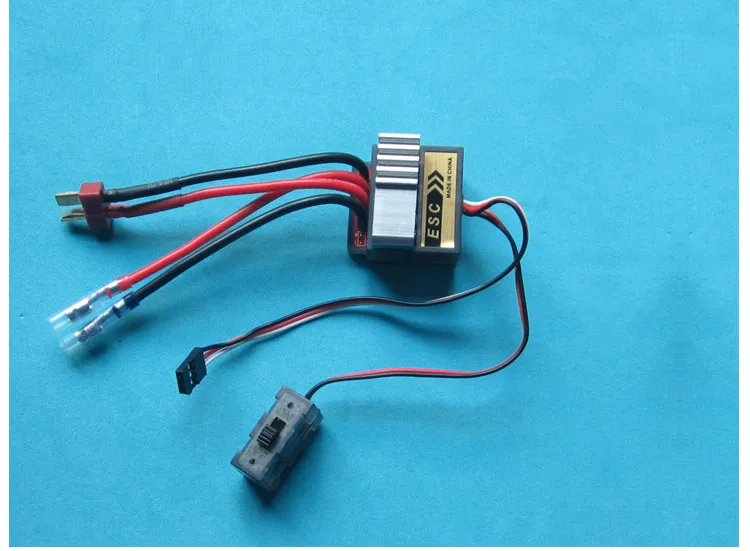 Beste 1 st Dual Manier Bidirectionele 320A ESC 4.8 8.4 v Geborsteld ESC met Rem Functie Cooling Koellichaam voor DIY RC Boot Model Accessoires