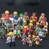 1PC Playmobil Figuras Fille Enfant Mini Action Figure Toys 3CM 5CM 7CM Playmobil Knights Soldiers Military Figures Randomly Toys ► Photo 1/4