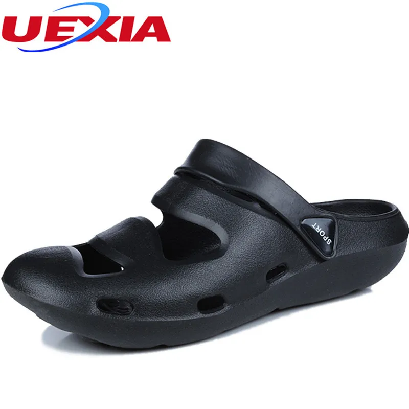 

Summer New Men Driving Shoes Jelly Casual Sandals Soft Bottom Beach Sandals Shoes Superstar Fashion Breathable Flats Mens Shoes