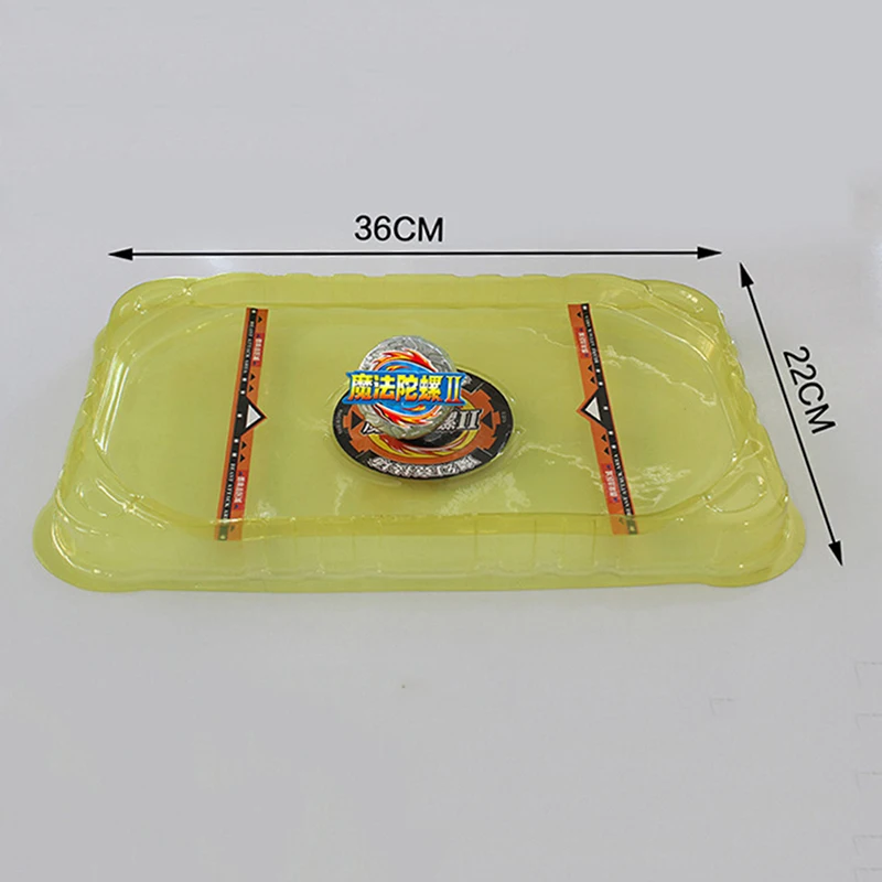 Big Bey Stadium Attack Battle Top Plate Combat Arena Black Blue J1 Kids забавная игрушка 36*23 см|Волчки| |
