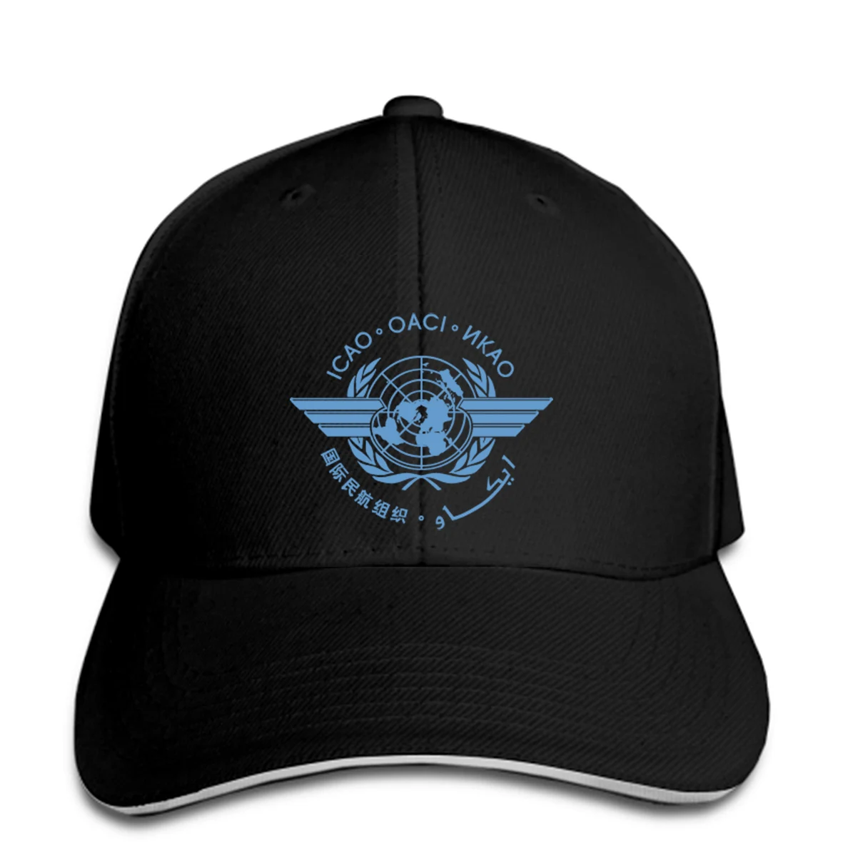 

Baseball Cap Logo Icao logo Hat Peaked cap