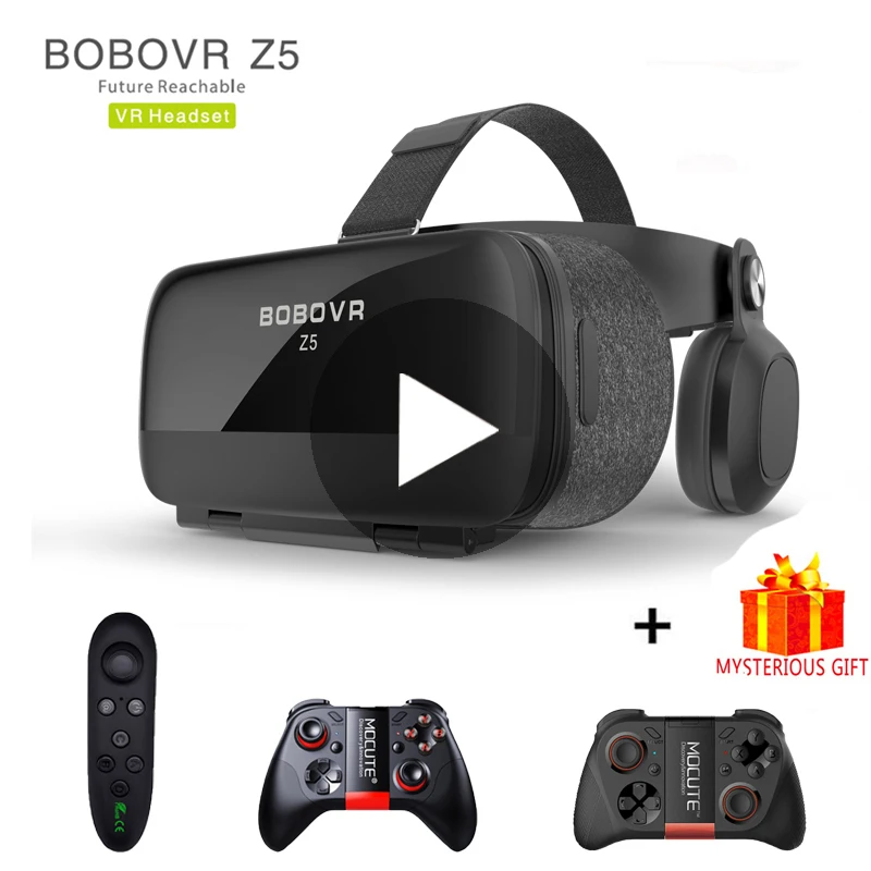 Bobovr Z5 Bobo Casque VR Virtual Reality Glasses 3D Goggles Headset Helmet For iPhone Android Smartphone Smart Phone Viar Lenses |