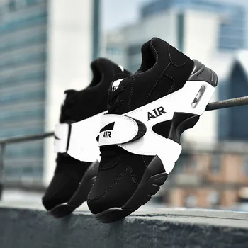 

YRRFUOT Men's Casual Shoes Brand Light ComfortableFlats Shoes Fashion Sneakers Thick Bottom Trend Outdoor Non-slip Walking Shoes