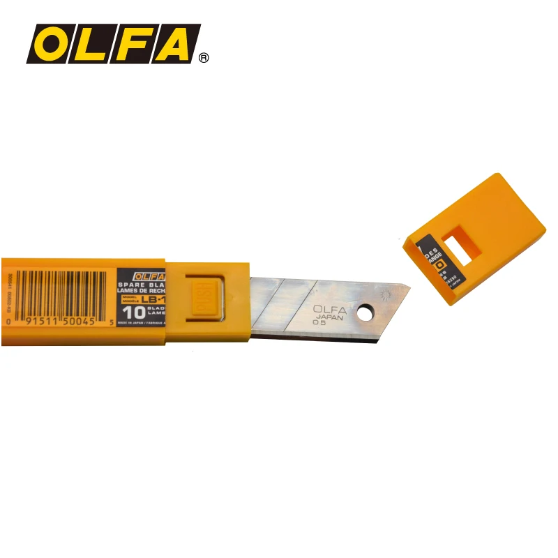 OLFA LB 10/50 японский импортный тяжелый нож углеродистая сталь 18 мм сменный
