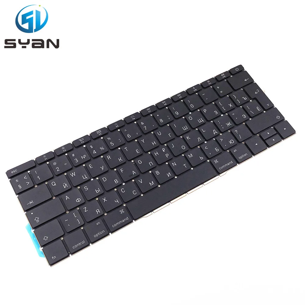 Russian A1708 Keyboard With Backlight For Macbook Pro Retina 13.3 Inches Laptop Keyboards With