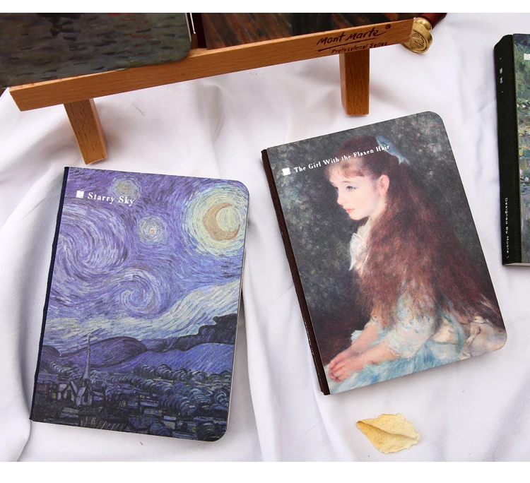Всемирно известная картина маслом Ван Гог монет звездное небо записная книжка Дневник Блокнот канцелярские принадлежности