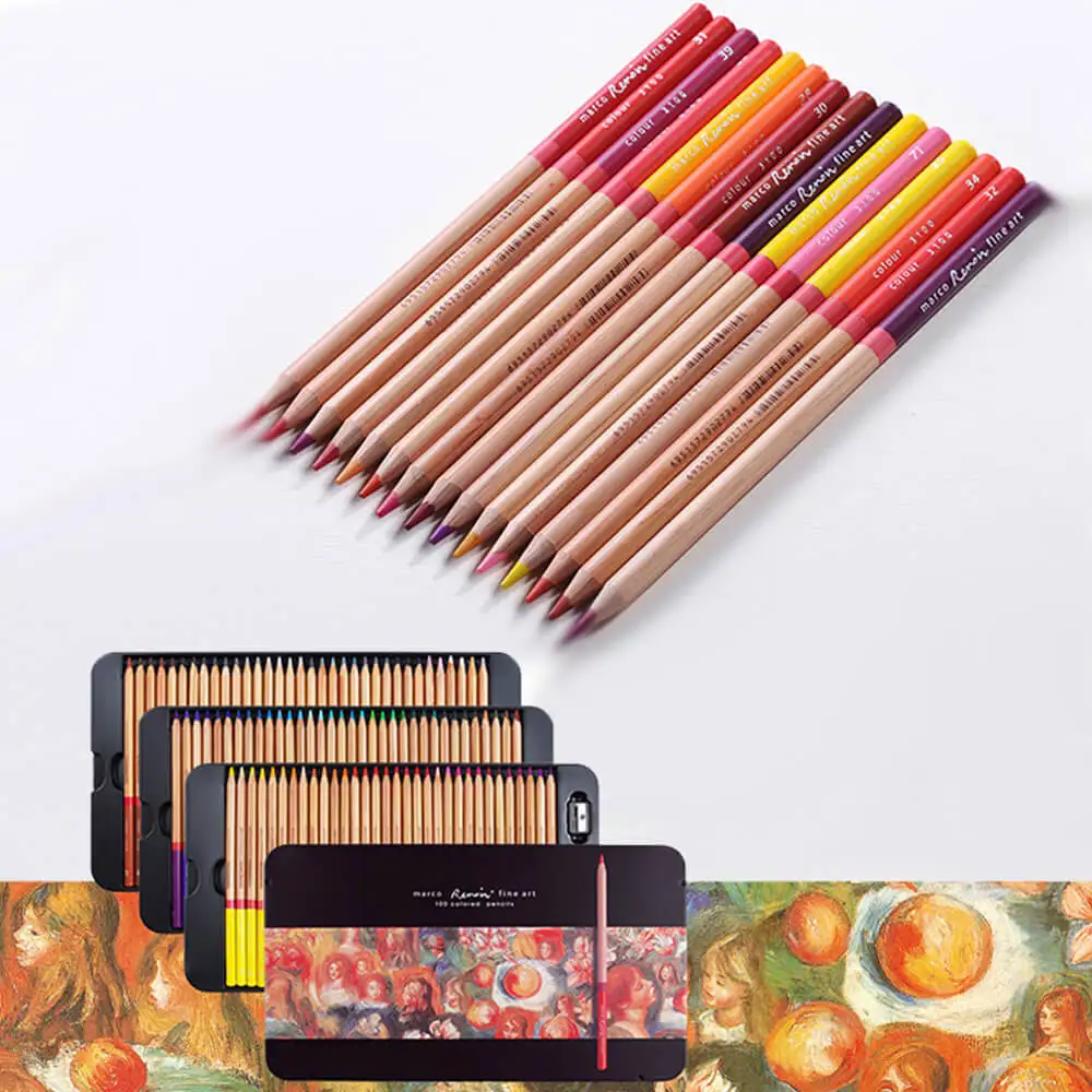 Набор масляных карандашей. Карандаши brutfuner 180 цветов. Палитра карандаши derwent drawing. Набор масляных карандашей. Marco renoir 100.