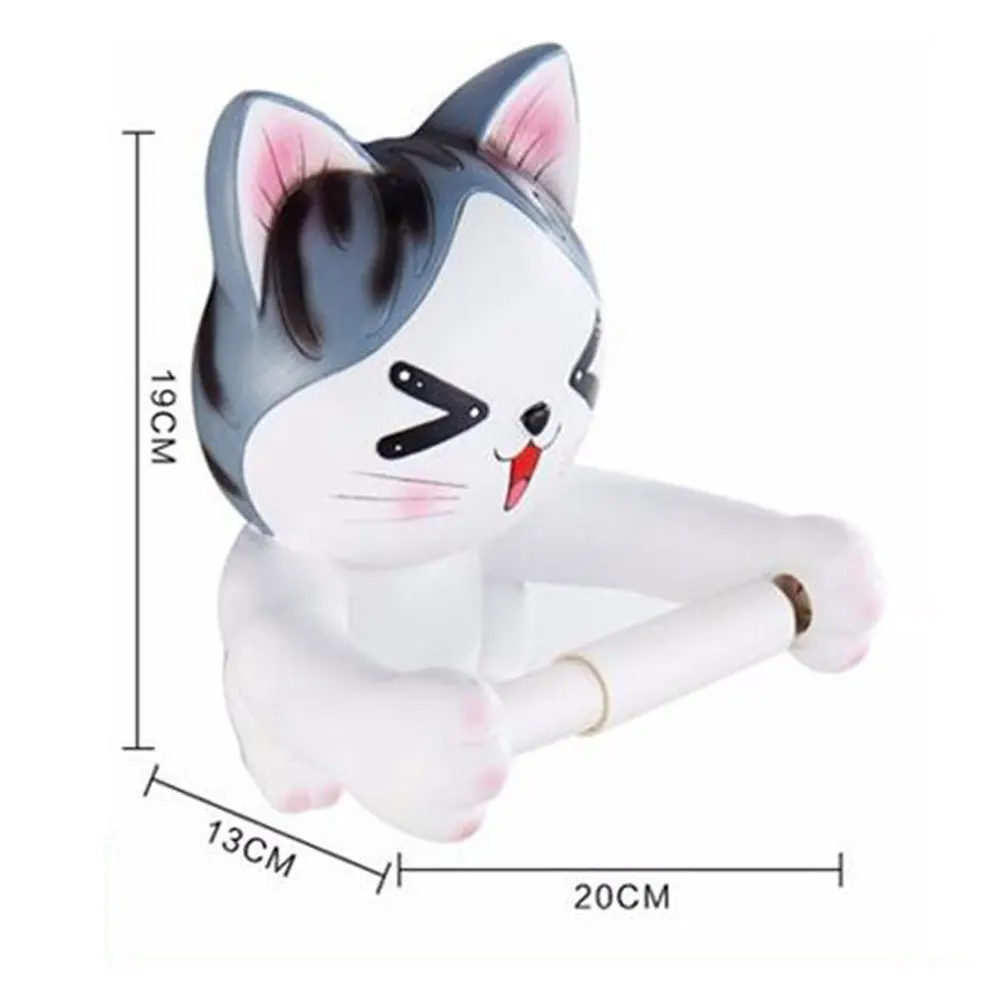 Cat Dog Toilet Paper Holder for bathroom decor8