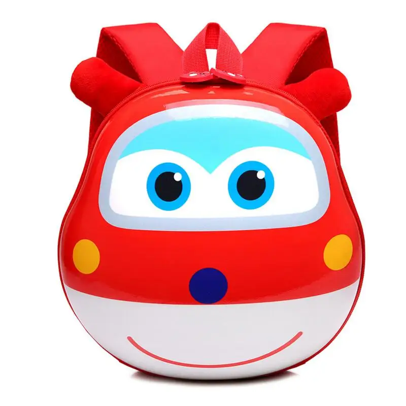 Красный 3D мультфильм Kindergarden рюкзак Детская сумка маленькие школьные сумки для детей сумка для девочек и мальчиков милые детские рюкзаки - Цвет: Красный