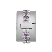 Подлинный блестящий браслет-бусы из стерлингового серебра 925 пробы для изготовления ювелирных изделий, подходят к оригинальным бусинам, браслетам DIY Finding