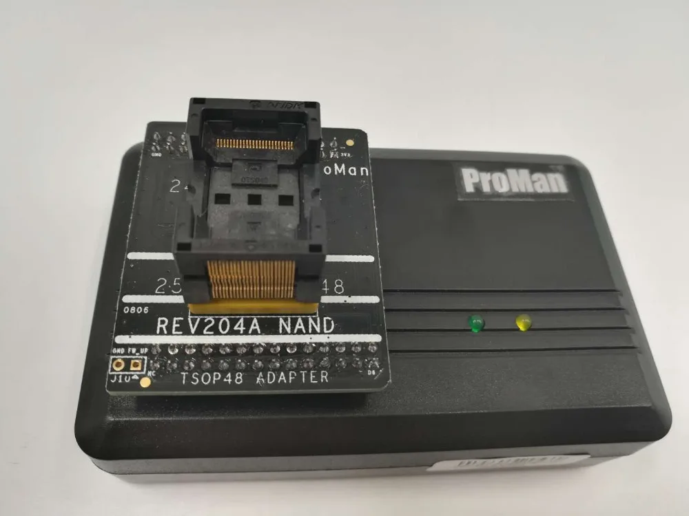 Новое поступление программирующее устройство Proman флэш чип для NAND TSop48 TSOP56 BGA63 BGA64