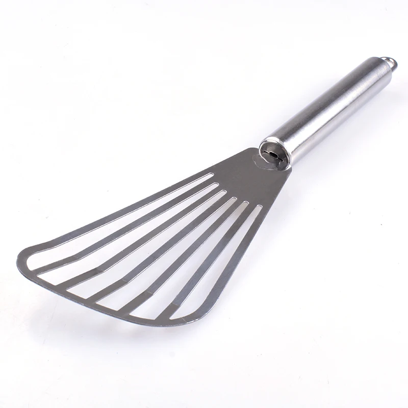 Stainless Steel Fish Spatula Turner Frying Fried Egg Shovel Long Handle Turners Kitchen Tools Cooking Utensils | Дом и сад