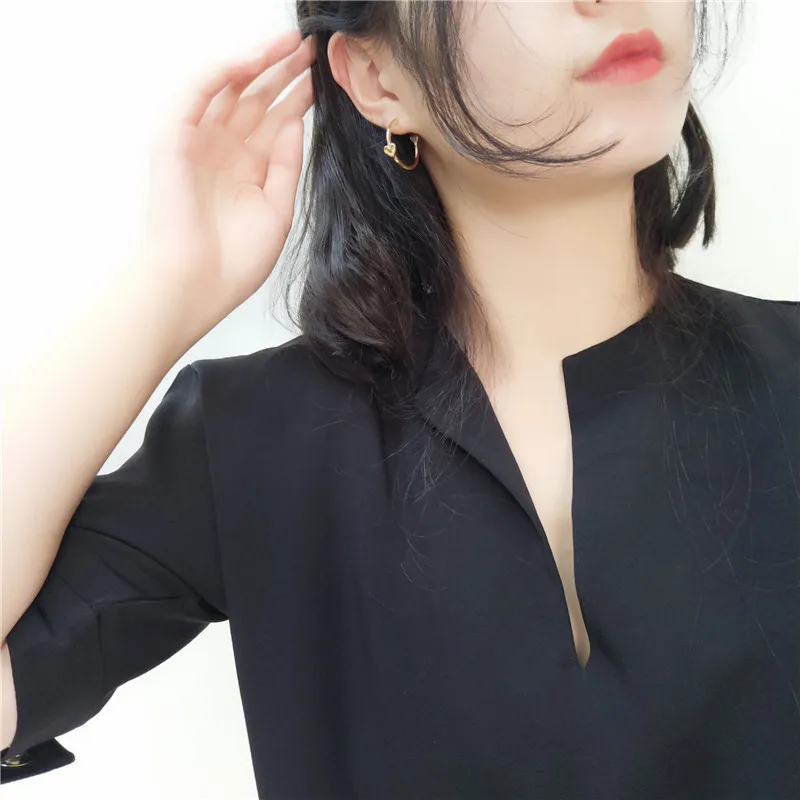 Соблазнительные полукруглые серьги подвески ювелирные изделия|earrings fashion|heart love