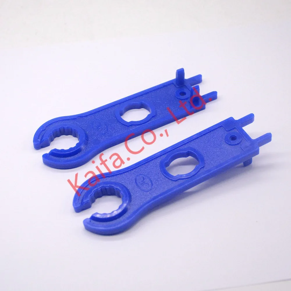 

1 Pair(2pcs) MC4 Solar Connector Disconnect Tool Spanners Solar Wrench Blue solar tools