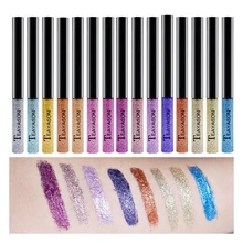 TEAYASON, брендовая жидкая подводка для глаз, цветная косметика для женщин, пигмент, розовый, фиолетовый, водостойкая блестящая подводка для глаз, дешевая косметика