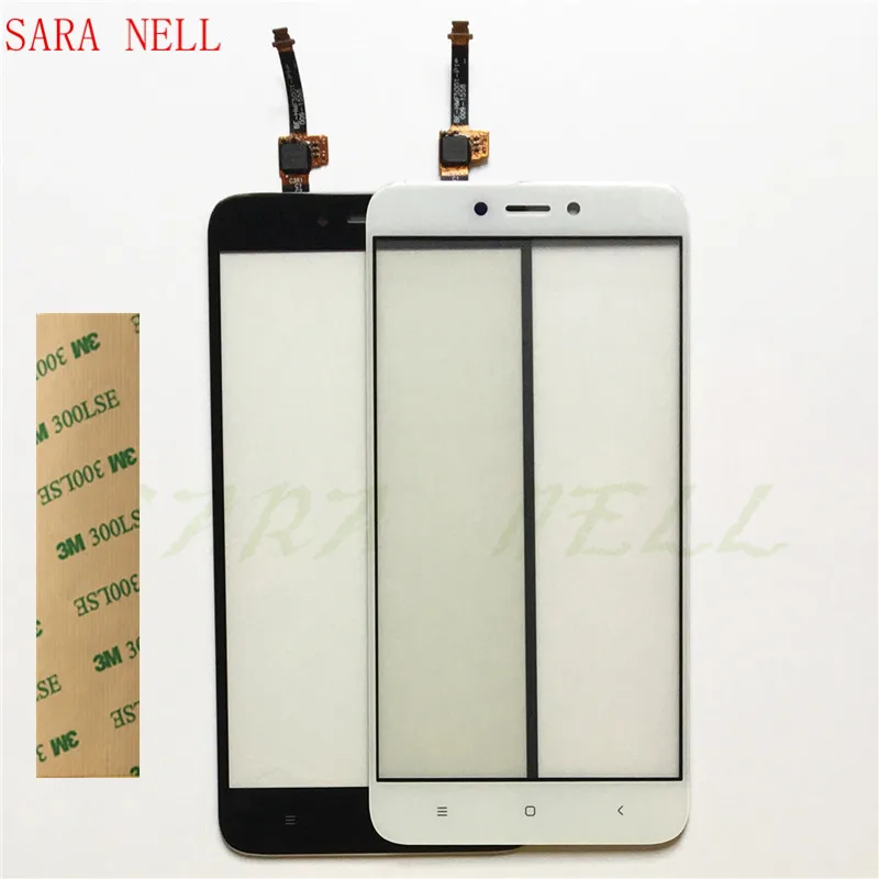 SARA NELL Phone Touch Screen Sensor Panel For Xiaomi Redmi 4 Touchscreen Digitizer Front Glass Lens Replacement+tape | Мобильные