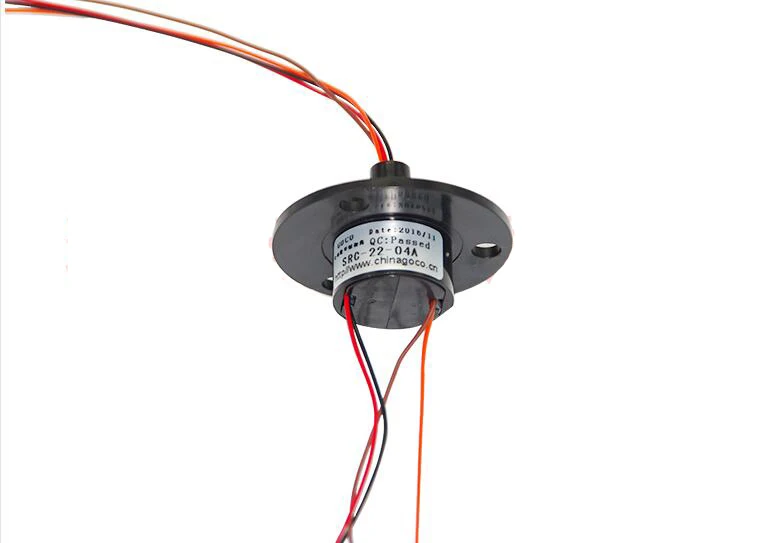 SRC 22 04A Capsule Slip Ring 4 Channel 2A Out Dia. 22mm