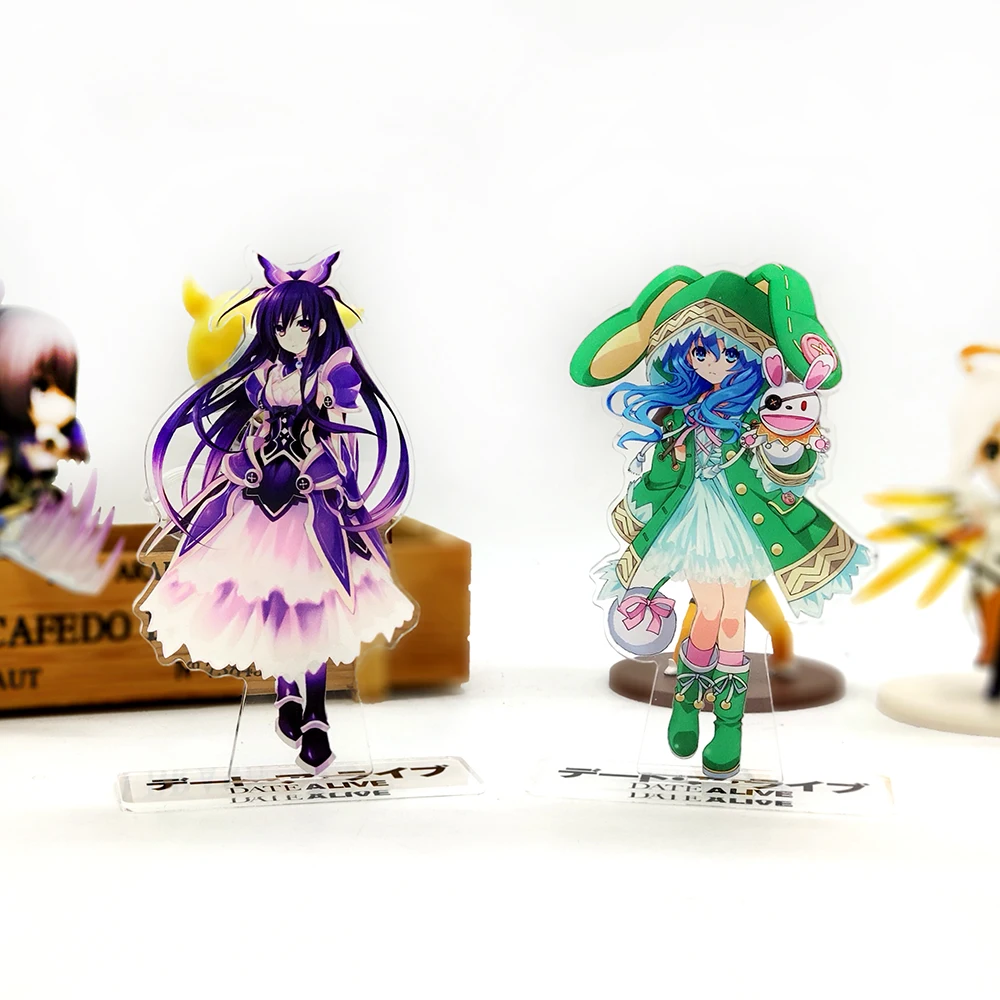 Hatsune Miku 15 cm acrylic stand figure model double-side cake topper anime
