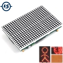 LED matricielle Module d'affichage à LED 16x24 Module treillis 16x24 point sous-titletext affichage programme de conduite Testo maisla LED