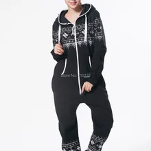 Модный женский комбинезон в скандинавском стиле, цельный комбинезон onezie на молнии, комбинезон унисекс