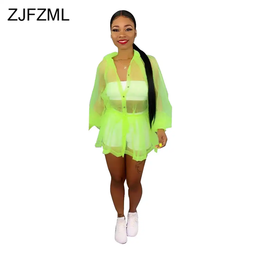 jaqueta verde neon