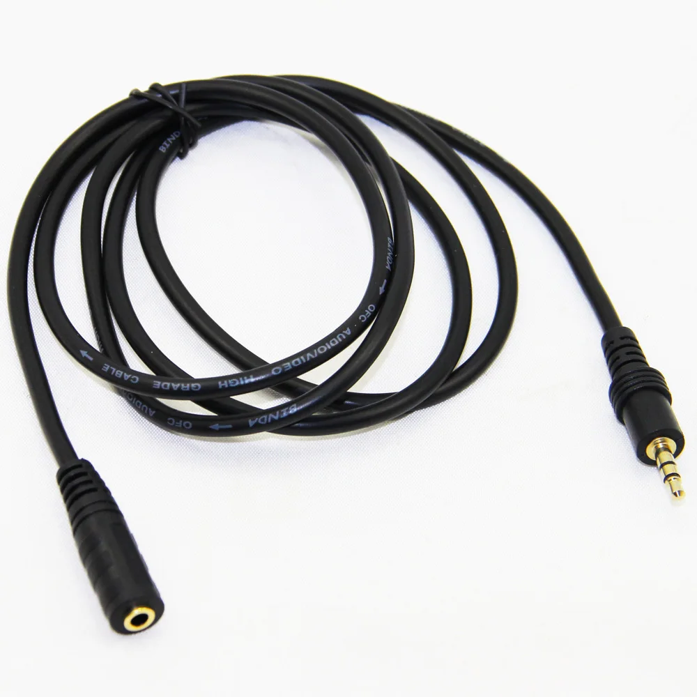 Gold Plated 3 5mm Audio Extension kabel Male to Female M F Headphone Cable For Speaker PC Laptop 1 5m 3m 5m 10m 15m 20m