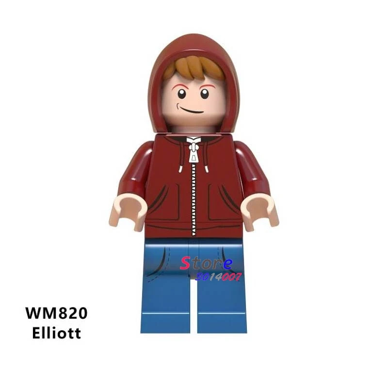 

Single Building Blocks Elliott E.T. The Extra-Terrestrial Science Fiction Family Movie Sheriff Deadpool Figures toy for children