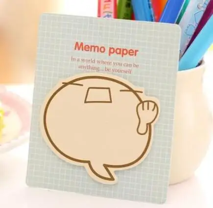 It memo pad Липкие маркеры Kawaii Тоторо планировщик наклейки липкие заметки милый корейский набор канцелярских принадлежностей Скрапбукинг, заметка - Цвет: Come On