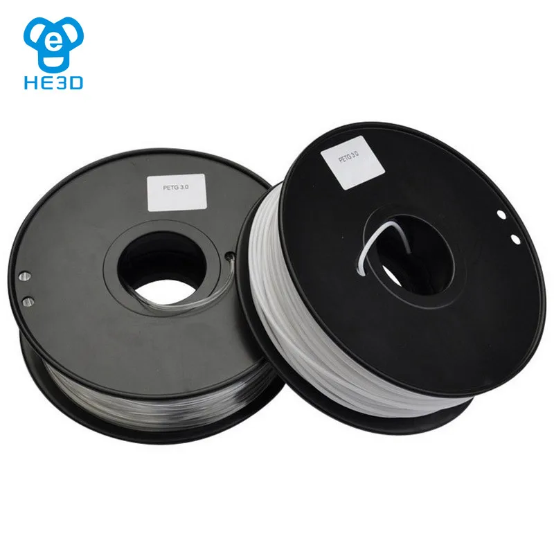 HE3D 1 кг/1 75 фунта ПЭТГ нить материал для 3d печати мм размер 3D принтера|filament 3d|petg