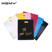 40x50 см 1000 шт индивидуальный логотип Подарочный для переноски футболка упаковка для покупок пластиковый пакет для одежды