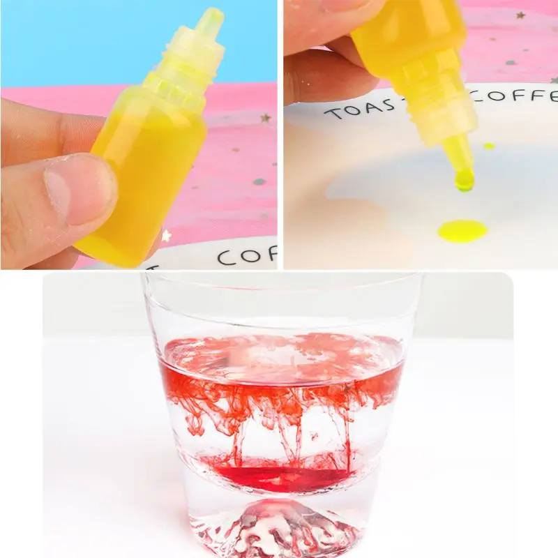 7 Colors Dye Colorant Set Slime Jewelry Making Skin Safe Liquid Resin  Pigments 10ml - AliExpress