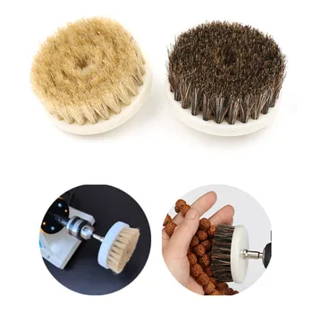 

Plastic Wooden Furniture Car interiors Cleaning Power Scrub Drill Power Scrub Clean Brush for Leather 60mm