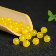 50 шт. Природный Топаз сердцевина бусины DIY Ювелирные изделия 6-10 мм