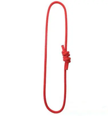 Высококачественный шнурок Prusik с узлом, термостойкий для защиты спуска, аксессуары для скалолазания provexyz - Цвет: Красный