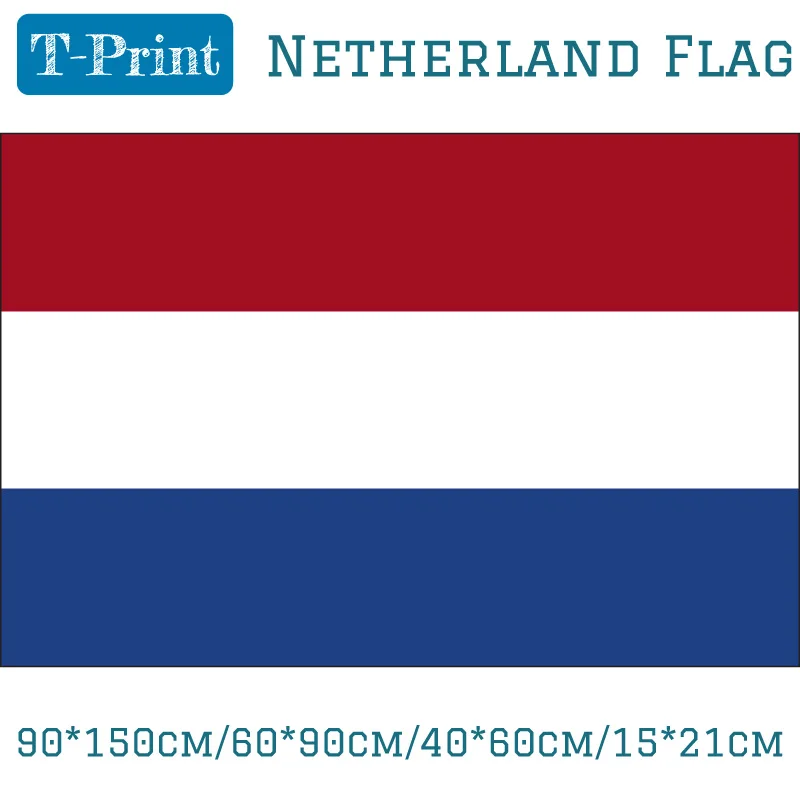 

Free shipping New 3x5 Feet Large Netherland Flag Polyester Dutch National Banner Indoor Outdoor Home Decor