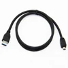 Bochara 1M USB 3.0 Type A Male to Mini 10 Pin Type B Male Data Cable Dual Shielding(Foil+Braided) Super Speed ► Photo 3/6