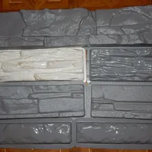 4 смешанного дизайна пластиковые формы для бетон гипс настенная плитка из камня кирпичная форма для украшения сада 7 шт. различные формы