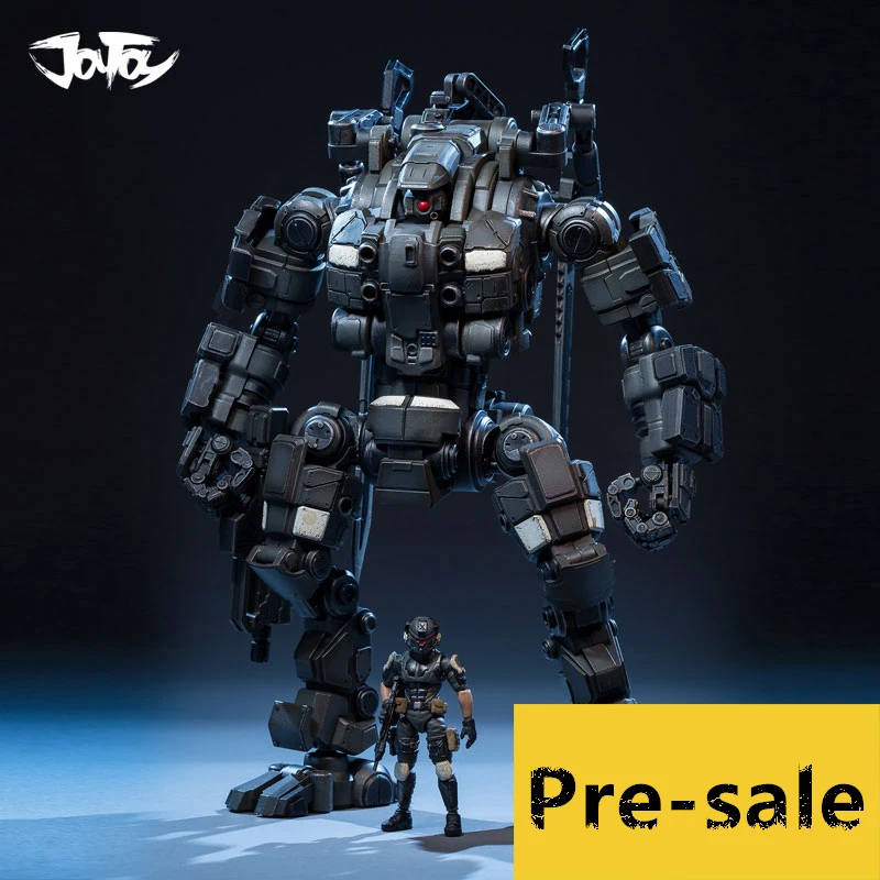 

Genuine JOY TOY 1:25 figures robot action military Mecha model HZ-DOUBLE KNIFE Super movable robot model toy Free shipping RE026