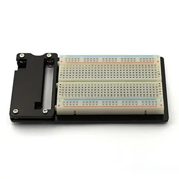

2 in 1 Acrylic Black Base Plate Mount & Experiment Breadboard for Raspberry Pi Zero(Raspberry Pi Zero NOT INCLUDED)