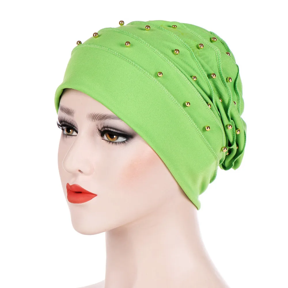 

Hijab Caps Turban Muslim Hijab Caps Musulman For Women Muslim Hijab Beading Inner Wrap Cap turbantes cabeza para las mujeres