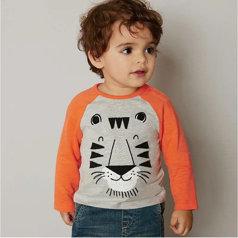 Kids Infant Clothing Children T shirt Cute Baby Boy Long Sleeve Cotton ...